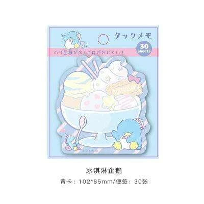 Adorable Kawaii Animal Sticky Note Collection - Perfect for Crafting and Journaling