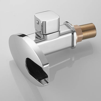 BAKALA Brass Waterfall LED Bathroom Faucet, Color Change, Mixer Tap