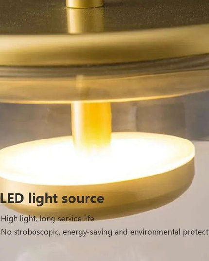 Sleek Nordic Glass LED Pendant Light Set for Contemporary Home and Dining Decor