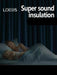 Luxury Soundproof Linen Drapes - Premium Noise Isolation and Total Privacy Solution