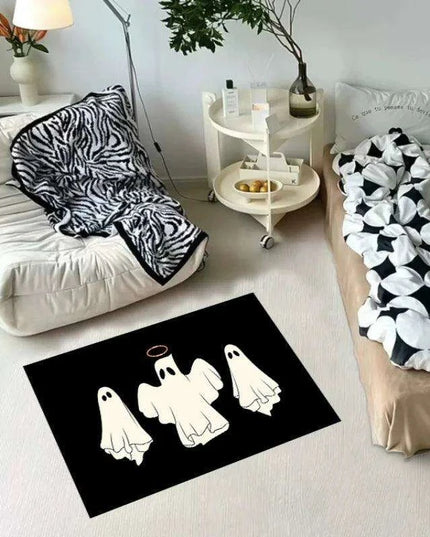 Charming Ghost-Themed Non-Slip Playroom Carpet for Kids - Perfect for Halloween Fun!