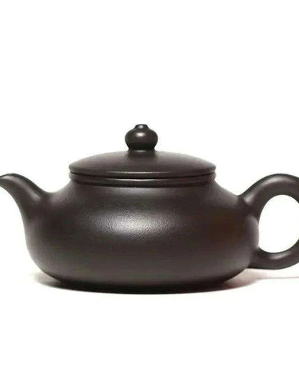 Handcrafted 140ml Yixing Purple Clay Teapot - Exquisite Zisha Kettle for Passionate Tea Aficionados