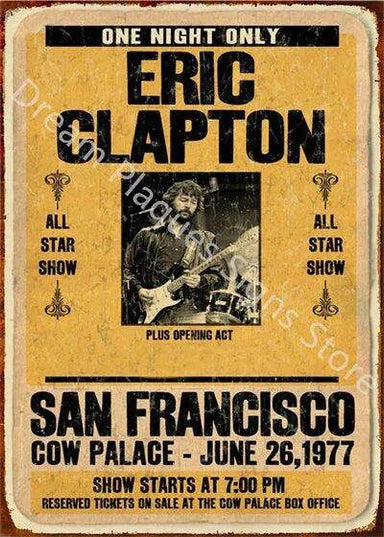 Legends of Rock Metal Wall Art - Timeless Decor for Music Enthusiasts and Entertainment Spaces