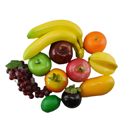 Vibrant Faux Fruit Decor Set - 2-Piece