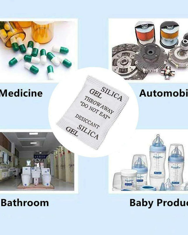 Silica Gel Packets for Moisture Control - Safeguard Your Items