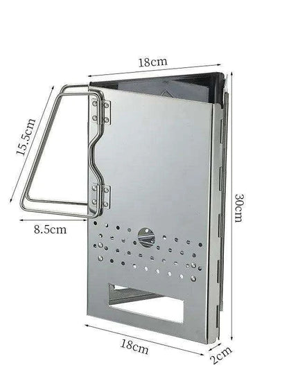 Portable Stainless Steel Charcoal Grill for Unforgettable Outdoor Feasts