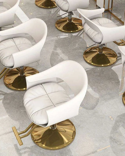 Premium Leather Salon Styling Chair for Exceptional Comfort and Versatility