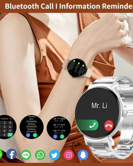 Smart Bluetooth Calling Fitness Tracker Smartwatch with Touchscreen