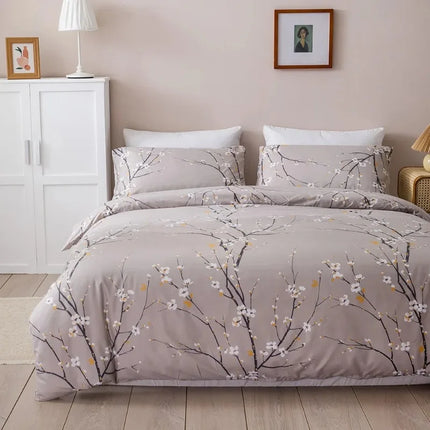 2/3Pieces Duvet Cover Queen King Full Size Flower Tree Branch Blossom Duvet Cover Bedding Setfor Bed Cover Set Bedding 2-3pieces-duvet-cover-queen-king-full-size-flower-tree-branch-blossom-duvet-cover-bedding-setfor-bed-cover-set-bedding