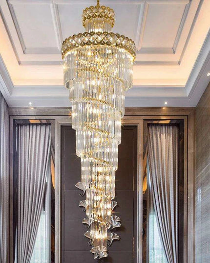 Opulent Crystal Chandelier - Chic Lighting Solution