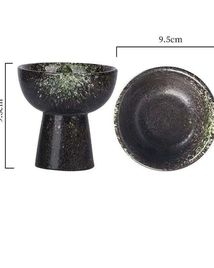 Elegant Blue and White Porcelain Dessert and Snack Bowl