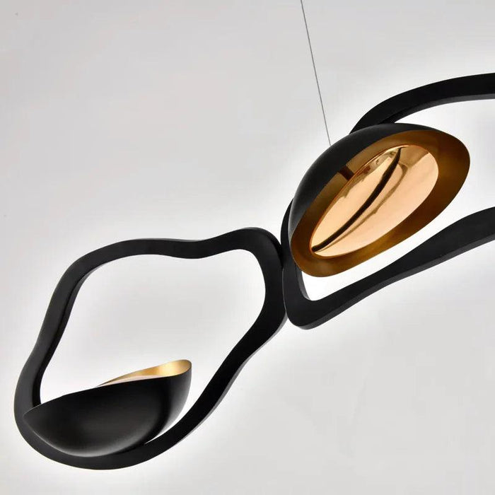 Adjustable Smart LED Pendant Light System with Customizable Lighting Settings for Modern Home and Dining Atmosphere