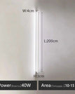 white L200cm / AC 110-240V / Warm light  3000K