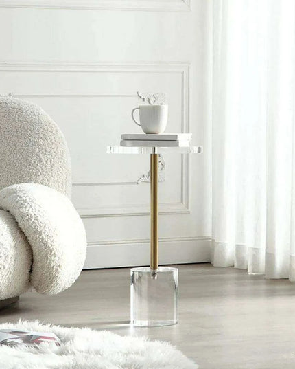 Elegant Round Acrylic Cake Showcase Stand