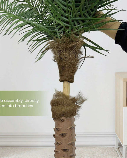 Majestic 8.2FT Faux Palm Tree - Luxurious Indoor and Outdoor Decorative Accent for Home and Office Spaces