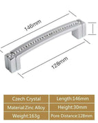 146 mm Chrome Handle