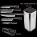 Exquisite Damascus Steel Chef Knife Collection - 1-10Pcs Japanese Santoku and Utility Knives for Culinary Excellence