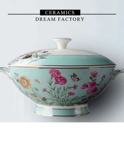 Exquisite Chinese Bone China Dinnerware Set for an Elevated Dining Experience