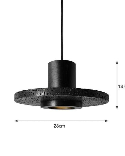 Volcanic Elegance Pendant Light