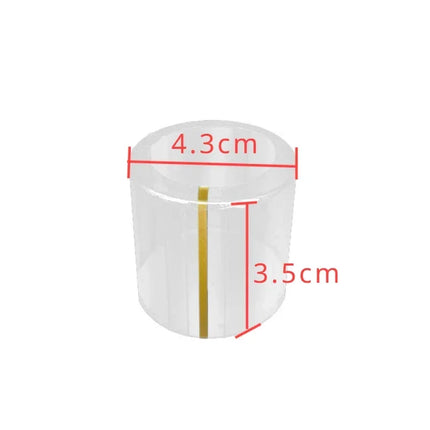 HARDIRON 100pcs Gold Striped Heat Sealing Film for Glass Bottles