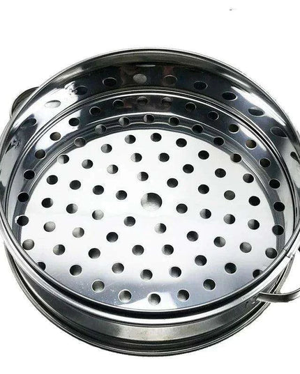 Bamboo Steamer Pot Combo with Stainless Steel Accessories for Ultimate Steaming