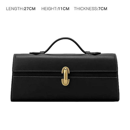 Luxe Genuine Leather Women's Satchel Handbag