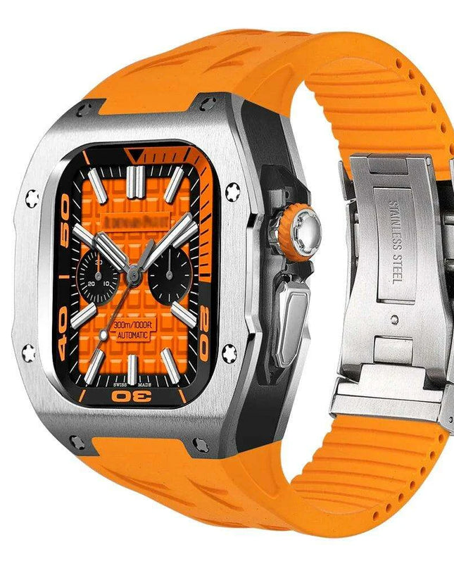 Titanium Alloy 49MM Customizable Apple Watch Conversion Kit with Tools