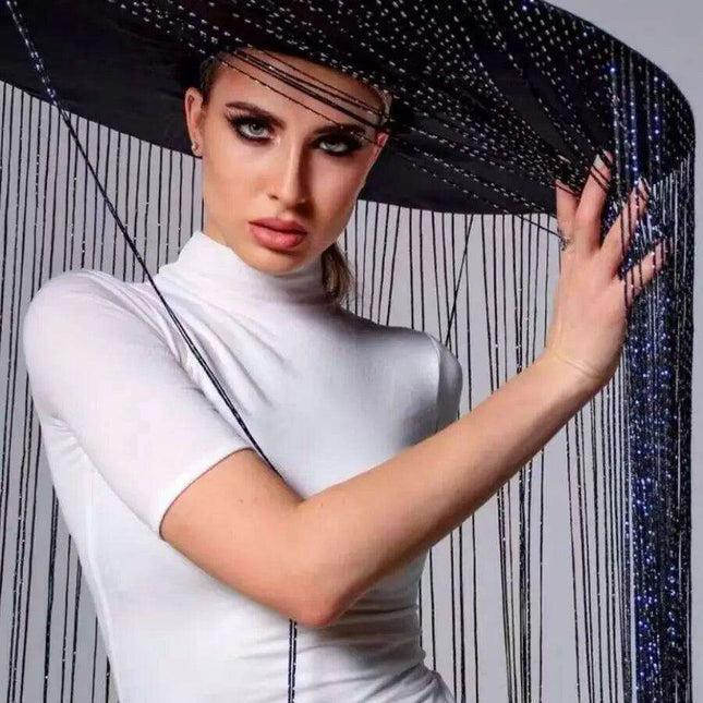 Glamourous Grandeur: Customizable Luxury Carnival Costume Ensemble with Statement Hat