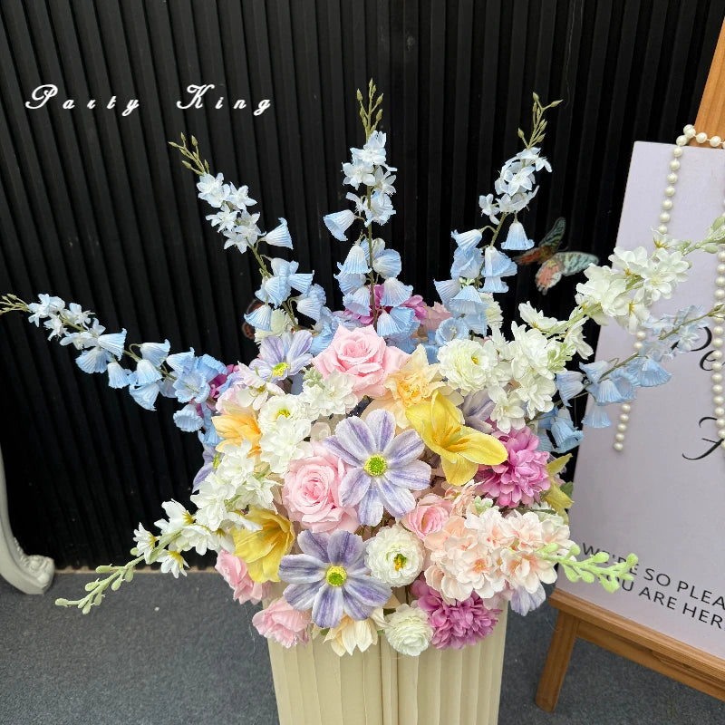 Silk Flower Ball Table Centrepiece