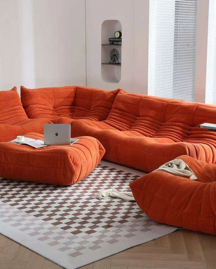 Caterpillar Serenity Lounge Chair - Chic Single Sofa for Every Setting