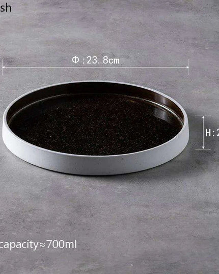 Sophisticated Ceramic Plate Collection for Elevated Dining Experiences