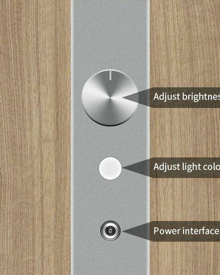 36W LED Half Moon Nail Lamp with Adjustable Brightness and 3 Color Settings for Professional Nail and Eyelash Services