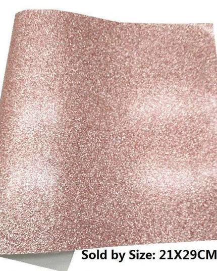 Glittery Pink Tiger & Serpent Faux Leather DIY Crafting Set