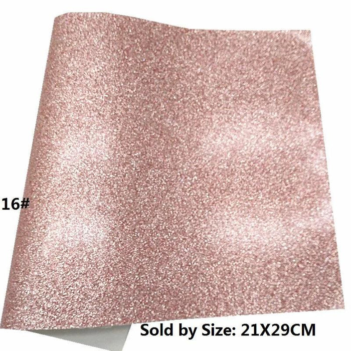 Glittery Pink Tiger & Serpent Faux Leather DIY Crafting Set