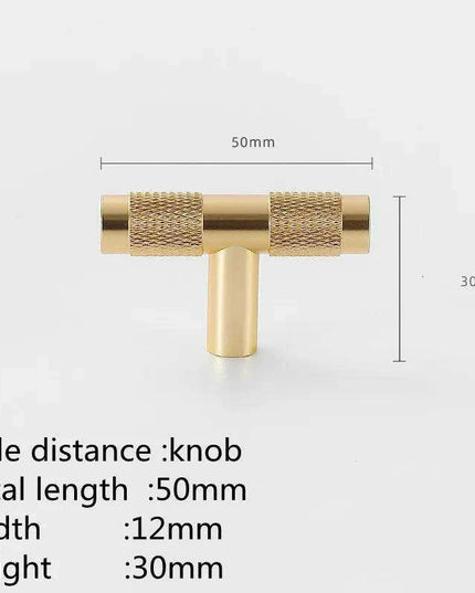 Sophisticated Black and Gold Aluminum Cabinet Hardware Collection