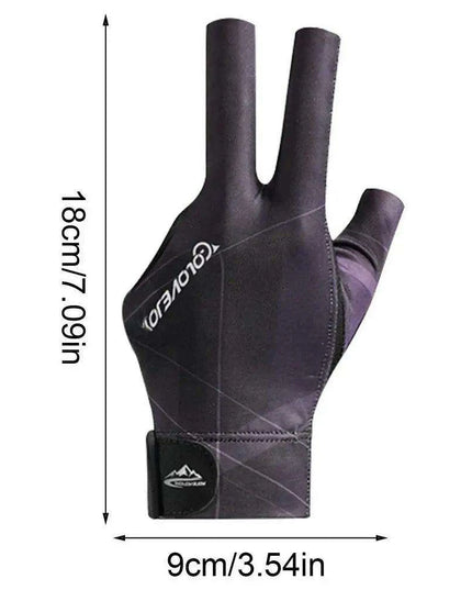 Premium Customizable Billiards Glove with Superior Breathability and Performance