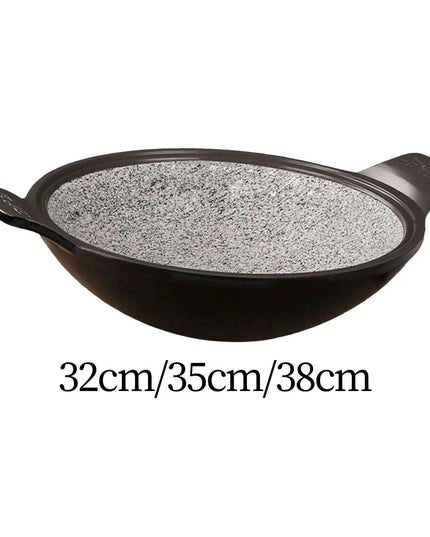 Korean Stone Cooking Pot for Ramen, Soups, Stews, and Kimchi Rice