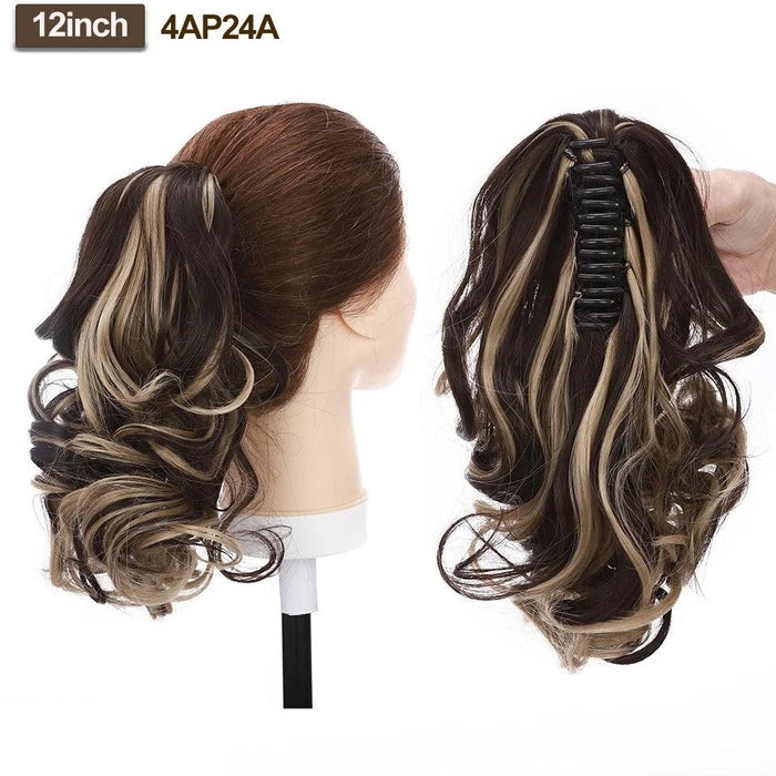 Effortless Glamour Long Wavy Clip-In Ponytail Extension for Instant Transformation