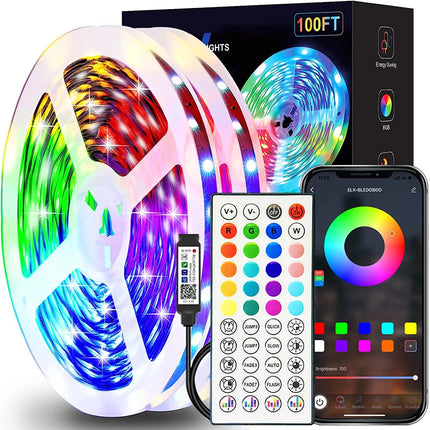 RGB Led Strip Lights 1M-40M Led Room Light with APP Control Flexible Ribbon Luces Led Tape for Room Bedroom Decoration rgb-led-strip-lights-1m-40m-led-room-light-with-app-control-flexible-ribbon-luces-led-tape-for-room-bedroom-decoration