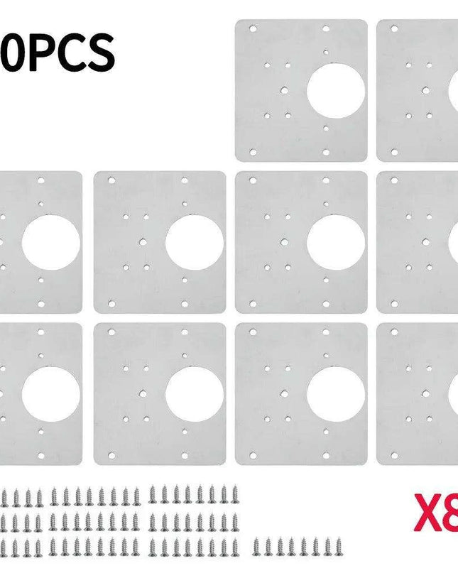 Stainless Steel Hinge Repair Tool Kit for Effortless Cabinet and Wardrobe Solutions