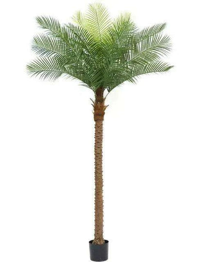 Lifelike Giant Faux Coconut Palm Tree - Ideal Tropical Decoration for Any Space