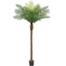 Lifelike Giant Faux Coconut Palm Tree - Ideal Tropical Decoration for Any Space