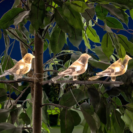 Lisf Solar Waterproof Bird Light String - Decorative Outdoor Illuminat