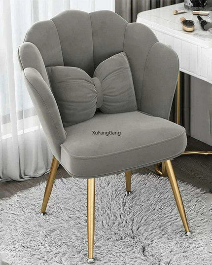 Chic Nordic Velvet Dining Chair Collection - Elegant Home Seating Solution