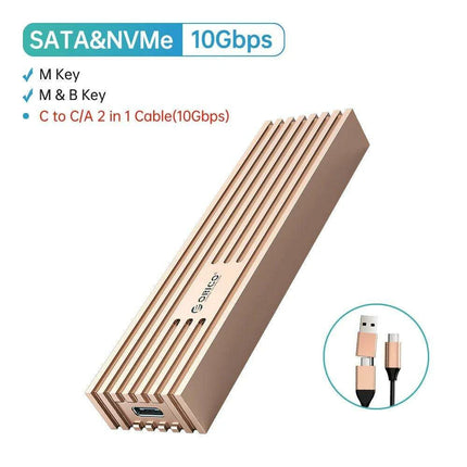 Next-Gen USB4 NVMe M.2 SSD Enclosure - Unleash Lightning-Fast Data Transfers