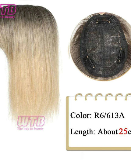 Bangs & Volume: Clip-In Hair Topper for Instant Transformation