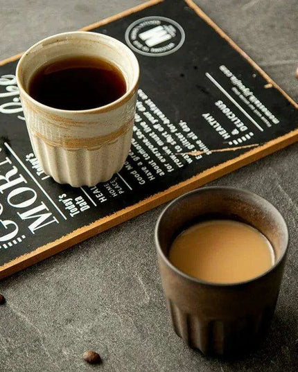 Artisan Japanese Stoneware Gradient Mugs - Ideal for Coffee and Tea Lovers