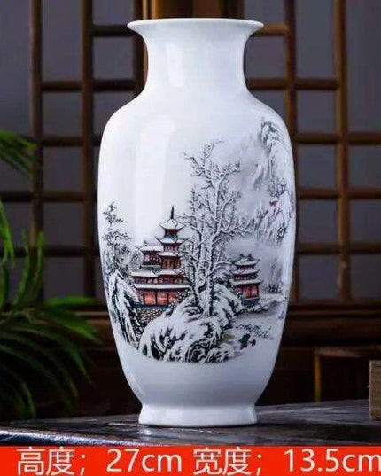 Antique Chinese Ceramic Vase with Intricate Animal Motif - Timeless Charm
