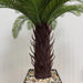 Lifelike Artificial Coconut Palm Tree with Elegant Planter - Ideal for Tropical Home and Garden Decor