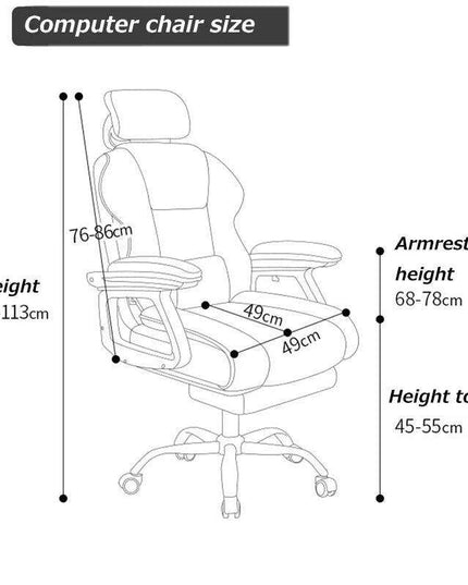 Ultimate Comfort Ergonomic Gaming and Office Chair